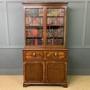 George III Mahogany Secretaire Bookcase