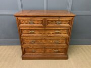 Pitch Pine Aesthetic Period Chest Of Drawers