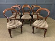 Set Of 8 Victorian Mahogany Chairs Wylie & Lochhead