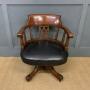 Victorian Mahogany Revolving Desk Chair