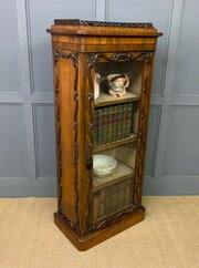 Victorian Rosewood Bookcase Cabinet James Winter