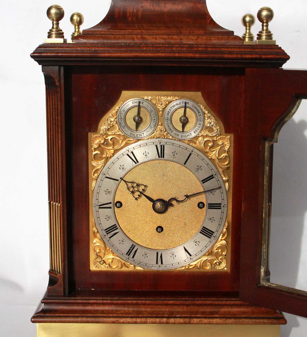 Antiques Atlas Triple Fusee Bellchiming Victorian Bracket Clock