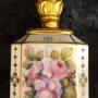 Vintage Lynton Handpainted Porcelain Scent Bottle.