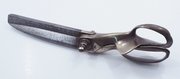 Fine Pair Of Early Patent Tailors Shears /  Scissors