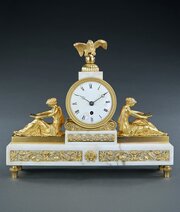 English Regency Mantel Clock By Baetens