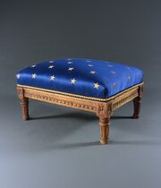French Louis XIV repose Pieds Footstool