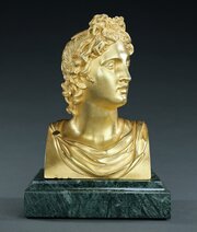 Ormolu Bust Of Apollo, Ex Versace Collection