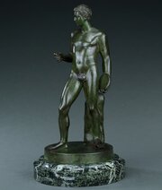Rare Grand Tour Bronze Discophorus 