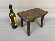 19th Century Elm Stool
