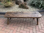19th Century Oak Pig Bench