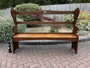 Arts  Crafts Hall Seat