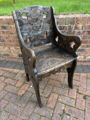 Arts & Crafts Japanese Armchair For Liberty C1900