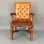 Heals of London Mahogany Desk Chair c1884