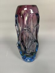 Jan Beranek Red Core Glass Vase 1960s