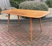 Mid Century Ercol Plank Dining Table