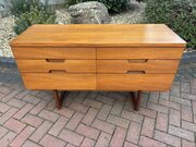 Uniflex Sideboard / Chest Of Drawers Mid Century