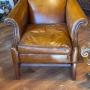 A Very Fine, Vintage Leather Club Chair
