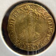 Charles I Gold Double Crown D.1635-1636