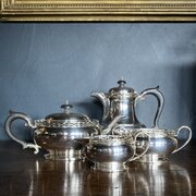Edwardian Sterling Silver Tea Set D.1902