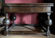 English Oak Drawer Leaf Dining Table C.1660-1690