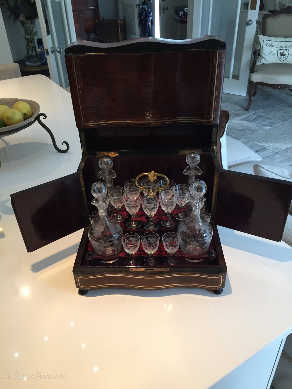 Antiques Atlas French Rosewood Decanter Set