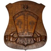 Carved Crest Rivington & Blackrod Grammar School