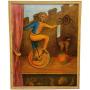  Circus Act Cyclist — Lyrical Surrealism Painting