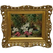 Oliver Clare Still Life Of Blossom & Bird’s Nest