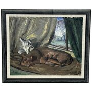 Painting A Moment Of Nurture By William McCance