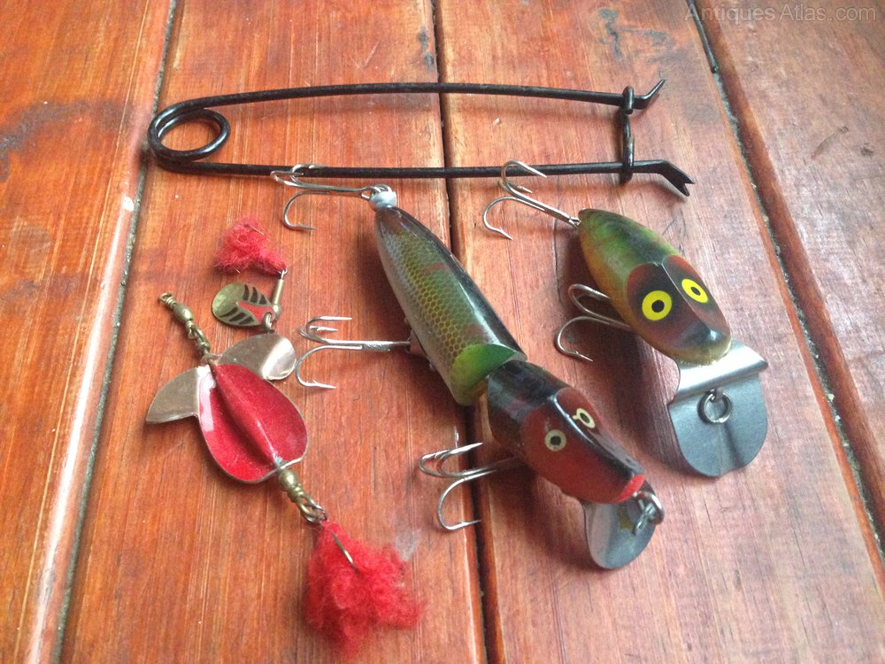 Antiques Atlas Vintage Pike Plugs And Lures