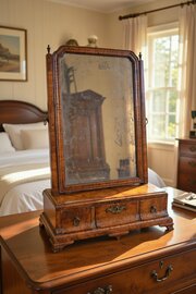 early 18th century walnut dre Early 18th Century Walnut Dre