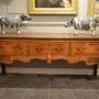 George III Oak Dresser Base.