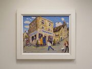 Oil On Canvas Of Jaffe And Neale By Lucy Pratt