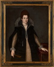 Portrait Of Eleonora Orsina Sforza Oil On Canvas