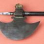 19th Century Indian axe with concealed spike