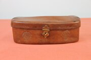 Early 20th Century 16 Bore Leather Cartridge Case