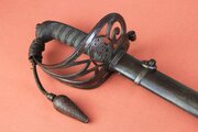 Victorian Rifle Officers Sword With Knot