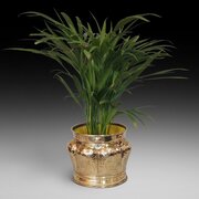 Arts And Crafts Beaten Brass Planter C1900