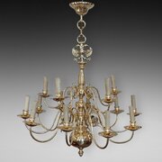Dutch 18thC Style Copper & Brass Chandelier