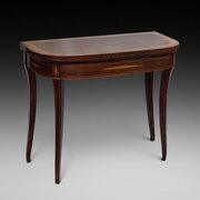  Early 19thC Regency Rosewood Card Table