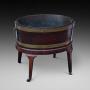 George III Oval Brass Bound Wine Cooler