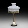Late 19thC Brass Table Lamp