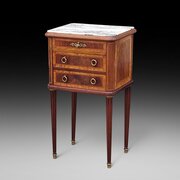 Late 19thC French Kingwood Bedside Cabinet