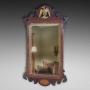 Late 19thC George II Style Walnut &  Giltwood Wall
