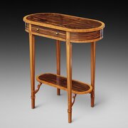 Mid Century Art Deco Style Maccassar Ebony Table