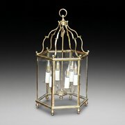 Mid Century Brass Lantern