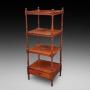 Victorian Mahogany Four Tiered Whatnot