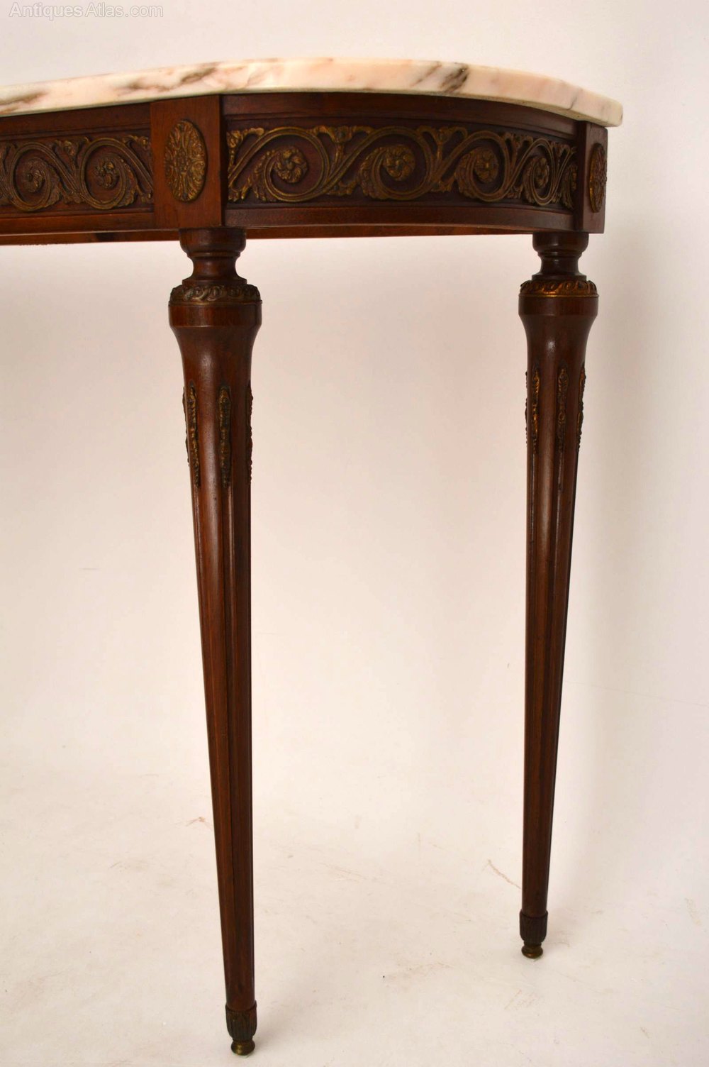 Antique French Marble Top Console Table Antiques Atlas