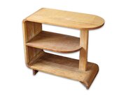 1930s Modernist Oak Side Table 