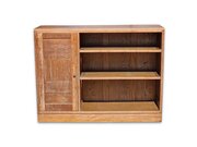 Heals Style Limed Oak Bookcase Cabinet